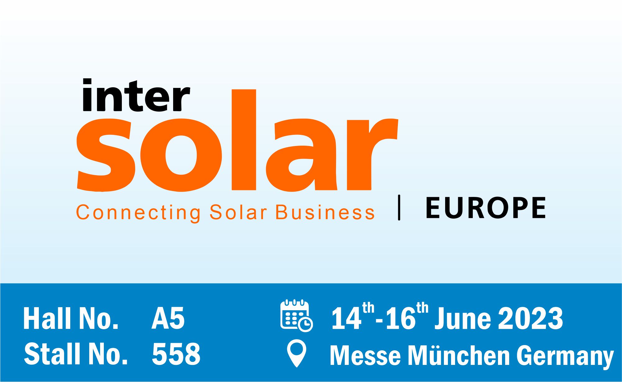 INTER SOLAR EUROPE 2023
